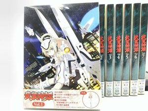 【中古品】Blu-ray ブルーレイ 武装神姫 全7巻セット 特典付き ZA1A-T80-8YA128