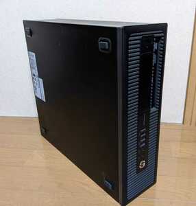 HP EliteDesk 800 G1 SFF Core i3 4130 3.40GHz / メモリ4GB / DVD-ROM / ストレージ無し、ジャンク