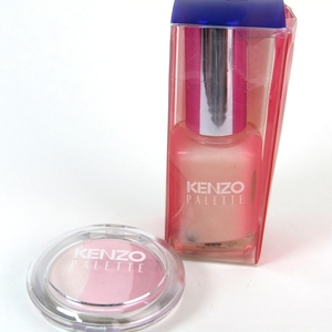 ケンゾー コスメ2点セット ネイル未使用ピンクベージュ系/アイシャドウ ピンク系 化粧品 レディース KENZO