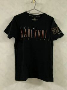 KARL KANI Tシャツ サイズS カールカナイ B系 刺繍 ラインストーン ラメ 派手