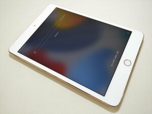 中古 Apple iPad mini4 Wi-Fiモデル 128GB ゴールド MK9Q2J/A バッテリー劣化あり 21953