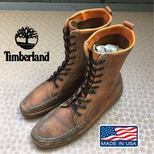 ★【 Timberland 】★ Made in USA ビンテージ モカシンブーツ★サイズ10.5