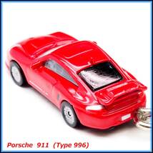 ポルシェ 911 カレラ 996 ミニカー ストラップ キーホルダー ホイール マフラー エアロ BBS カーボン リップ 車高調 スポイラー レカロ_画像3