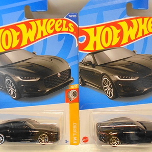 Hotwheels 2020 ジャガー Fタイプ ホットウィール ミニカー 2台セットの画像1