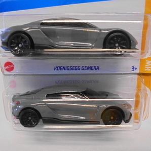 Hotwheels ケーニグセグ ジェメーラ ホットウィール ミニカー 2台セットの画像3