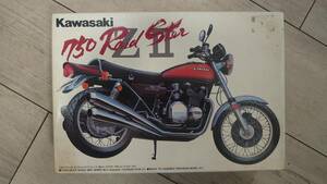  Aoshima 1/12 scale naked bike series kawasaki 750RS-zⅡ that time thing sili-z leaflet attaching box . dirt,yore equipped 