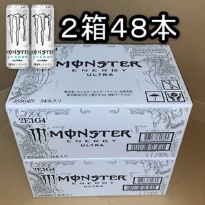 ★~WWモンスターエナジー ウルトラ 355ml 2箱 MONSTER ENERGY ULTRA モンスター白 ~★