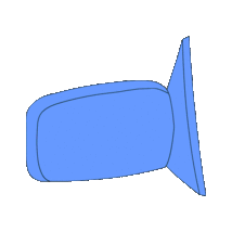 エルグランド CBA-NE51 右　ドア　ミラー KY0_画像6