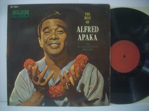 ■ LP 　ALFRED APAKA with THE HAWAIIAN VILLAGE SERENADERS アルフレッド・アパカ / BEST OF 愛唱歌集 国内 テイチク JDL-5054 ◇r40830