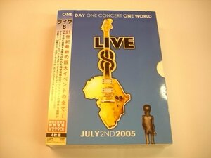 [4DVD] ONE DAY ONE CONCERT ONE WORLD / LIVE 8 / TOBW-3271-4 / ライブ８ / PAUL McCARTNEY / PINK FLOYD / U２ / MADONNA他 ◇r40806