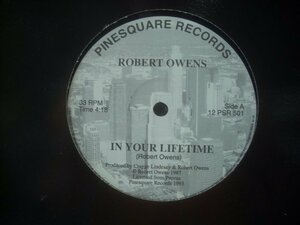 ■12インチ 　ROBERT OWENS - DAVID McCLENDONIN - REIGN / YOUR LIFETIME ロバート・オウエンズ UK盤 PINESQUARE 12PSR 501 ◇r40810