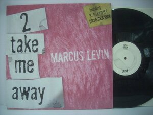 ■12インチ 　MARCUS LEVIN / 2 TAKE ME AWAY マーカス・レヴィン イタリア盤 RITMICA RECORDS RTJ 005 イタロ・ディスコ ◇r40810