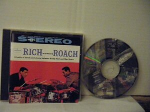 ▲CD バディ・リッチ マックス・ローチ / RICH VERSUS ROACH 国内盤 日本フォノグラム PHCE-4127◇r40814