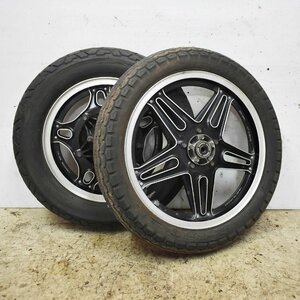 ホンダ CB750 カスタム エクスクルーシブ RC04-1013*** 裏コムスター ホイール 前後セット F19x2,15 RJ16x2,50 【Fx2】BHX