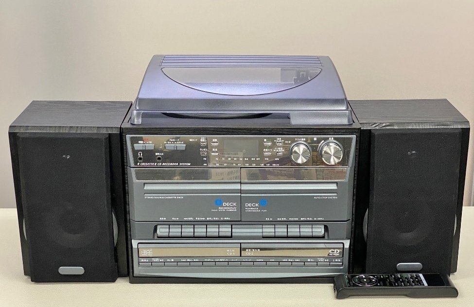 していまし マルチプレーヤーとうしょう w-CD wカセットレコーダーTCDR