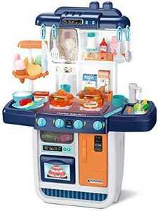  toy kitchen set real . fog 57 point set circulation water interior playing temperature . color . changes ... playing spray storage possible 