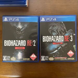 BIOHAZARD バイオハザード RE:2 バイオハザード RE:3 Z VERSION ps4版 まとめ売り