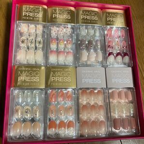 ネイルチップ マジックプレス ダッシングディバ DASHING DIVA 8個セット