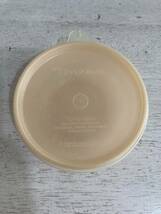 TUPPERWARE Small Bowl 154-17 & Lid 215-34 USED タッパーウェア スモールボウル ふた シール_画像2