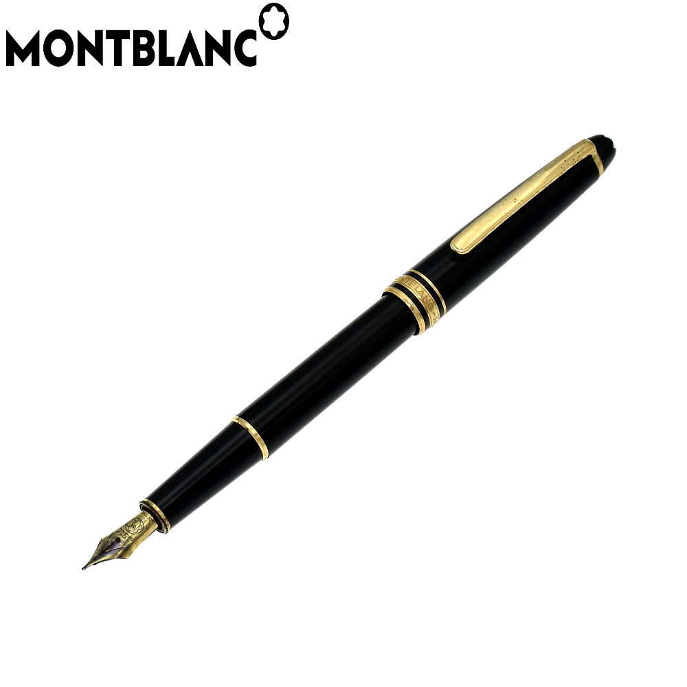 MONTBLANC モンブラン マイスターシュテュック ペン先 14k/585刻印 万年筆 ブラック×ゴールド