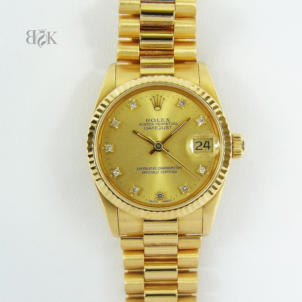 2セット以上購入で、おまけ1本 ROLEX 金無垢デイトジャスト 69178