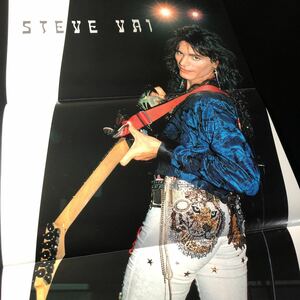 0615-1 レア切り抜き　スティーヴ・ヴァイ　ポスターカレンダー　Jan.1989 / Steve Vai