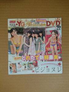 ◆◇ヤングガンガン ※付録DVDのみ 2012年 No.23 新品未開封 ／ 吉木りさ モーニング娘。 吉川友 伊藤優衣 篠原愛実 伊藤梨沙子 大坪あきほ