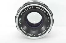 ★実用品 現状品★ Nikon NIKKOR-H Auto 50mm F2 非Ai 633#_画像5