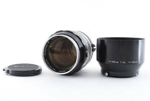 Nikon Nikkor P Auto 105mm f/2.5 フード　レンズキャップ付き