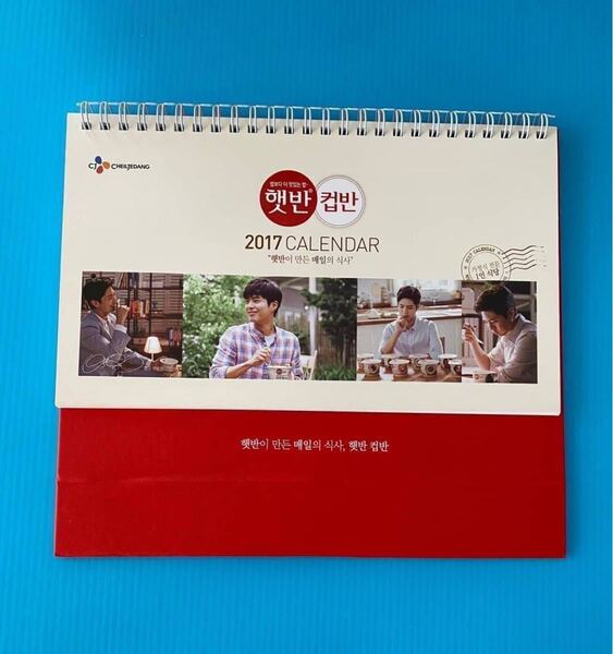 【値下げ】パクボゴム 2017年CJ公式卓上カレンダー(非売品)