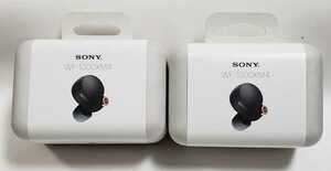 【新品・未開封・送料無料】ソニー SONY ワイヤレス ノイズキャンセリングイヤホン WF-1000XM4 Bluetooth LDAC対応 ブラック 二個セット