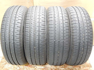 S　条件付き本州送無・20年超バリ山深溝・195/65R/15・ダンロップ　エナセーブ　EC204　195/65R/15・20年超バリ山深溝4本SET中古品！！！