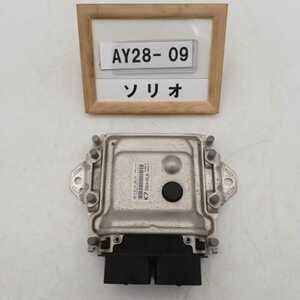 平成26年 ソリオ MA15S 後期 純正 エンジンコンピューター ECU K12B 33910-69L01 中古 即決