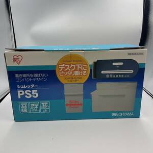 IRIS OHYAMA アイリスオーヤマ 2013年製 シュレッダー PS5 コンパクトサイズ デスク下にピッタリ 事務用品 中古 現状品 A1070