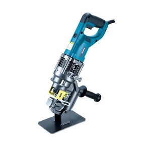 Makita Pp201 Электрический панча Мобильный мобильный гидравлический гидравлический двойной зелье тип AC100V Толщина пластины SS400 до 8 мм, диаметр отверстия 20 мм, ногти с высокой скоростью удаляются на высокой скорости.