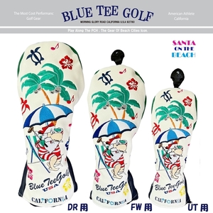 □オークション♪送料無料3PAブルーティーゴルフ【2023サンタ オン ザビーチ SANTA ON THE BEACH】3本セット販売(A) BLUE TEE GOLF SHC-001