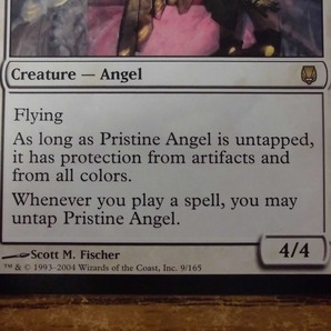 AWC336★MTG 清純な天使/Pristine Angel 英語版1枚 DST/ダークスティール マジック・ザ・ギャザリングの画像4