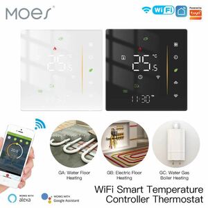 【お買得品】MOES 温度コントローラ wifi サーモスタット