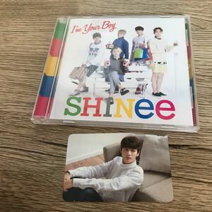 SHINee I'm Your Boy ミンホ　トレカ　CD