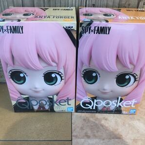 SPY×FAMILY スパイファミリー アーニャ フィギュア Qposket A B セット 新品未使用