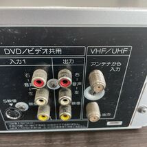 SHARP シャープ VTR一体型DVDビデオレコーダー DV-RW100 ビデオデッキ VHS 動作確認済 2003年製 Z-c_画像9