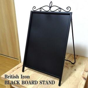  black board stylish antique yellowtail tissue iron Vintage retro toy entranceway stand american miscellaneous goods Cafe store 