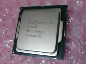 【中古CPU】intel CORE i7 6700 SR2L2 LGA1151 第6世代 Skylake 動作確認済 ②