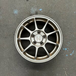 純正ホイール1本　アコード　CL1　ユーロR　16×6 1/2JJ　+55　114.3　5穴