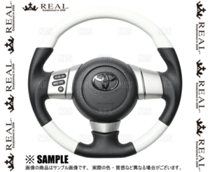 REAL レアル オリジナル (ホワイトカラー/シルバーステッチ)　FJクルーザー　GSJ15W　2010/11～2018/1 (FJ-WHW-SL