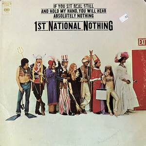 [ LP ] 1st National Nothing / If You Sit Real Still And Hold My Hand, You Will Hear Absolutely Nothing ( Rock ) Columbia ロック