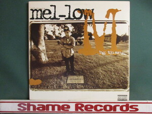 Mel-low ： BG Thang 12'' c/w No Love (( Mellow Mel Low / GRap G-Rap G Rap / West Coast / West Side Westside / 落札5点で送料無料