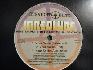 Innerlude ： Your Smile 12'' c/w Do You Wanna Dance (( 落札5点で送料無料 