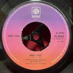 ◆UKorg7”s!◆BABY FACE◆BABY FACE/BABY FACE(LATIN FEEL)◆