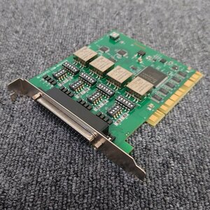 △ CONTEC　COM-4PD(PCI)H シリアル通信ボード RS-422A/485 4Ch 絶縁 耐サージ 動作確認済み中古 ▽